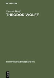 Cover von Theodor Wolff
