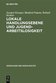 Cover von Lokale Handlungsebene und Jugendarbeitslosigkeit