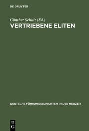 Cover von Vertriebene Eliten