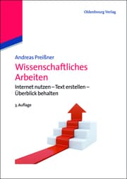 Cover von Wissenschaftliches Arbeiten