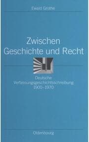 Cover von Zwischen Geschichte und Recht