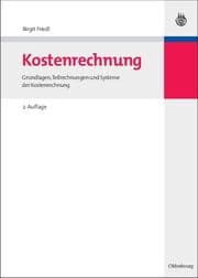 Cover von Kostenrechnung
