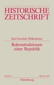 Cover von Rekonstruktion einer Republik