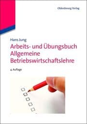 Cover von Arbeits- und Übungsbuch Allgemeine Betriebswirtschaftslehre