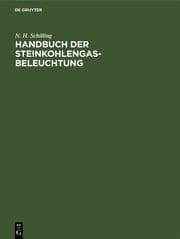 Cover von Handbuch der Steinkohlengas-Beleuchtung