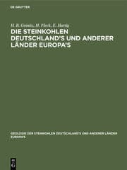 Cover von Die Steinkohlen Deutschland's und anderer Länder Europa's
