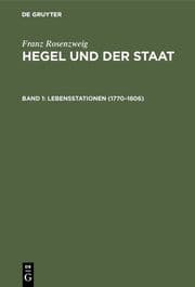 Cover von Lebensstationen (1770-1806)