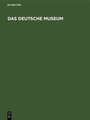 Cover von Das deutsche Museum
