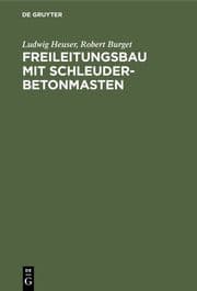 Cover von Freileitungsbau mit Schleuderbetonmasten