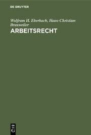 Cover von Arbeitsrecht