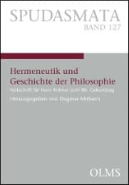 Cover von Hermeneutik und Geschichte der Philosophie