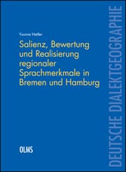 Cover von Salienz, Bewertung und Realisierung regionaler Sprachmerkmale in Bremen und Hamburg