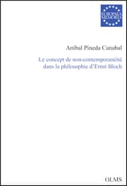 Cover von Le concept de non-contemporanéité dans la philosophie dErnst Bloch