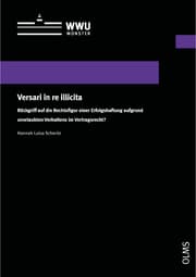 Cover von Versari in re illicita