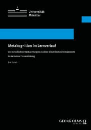 Cover von Metakognition im Lernverlauf