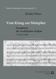 Cover von Vom Klang zur Metapher