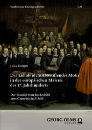 Cover von Der Eid als identitätsstiftendes Motiv in der europäischen Malerei des 17. Jahrhunderts