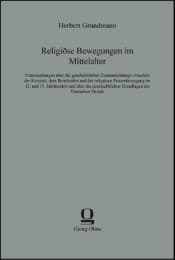 Cover von Religiöse Bewegungen im Mittelalter