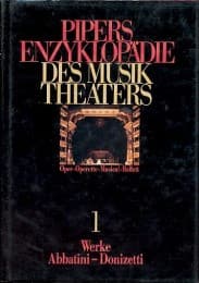 Cover von Pipers Enzyklopädie des Musiktheaters 1