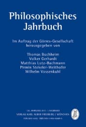 Cover von Philosophisches Jahrbuch 120/2013