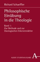Cover von Philosophische Einübung in die Theologie 1