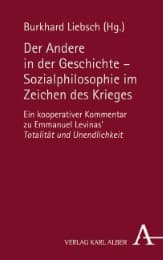 Cover von Der Andere in der Geschichte - Sozialphilosophie im Zeichen des Krieges