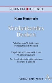Cover von Verdankendes Denken
