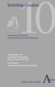 Cover von Schelling-Studien