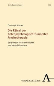 Cover von Die Rätsel der tiefenpsychologisch fundierten Psychotherapie