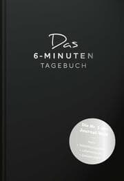 Cover von Das 6-Minuten-Tagebuch (schwarz)