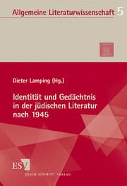 Cover von Identität und Gedächtnis in der jüdischen Literatur nach 1945