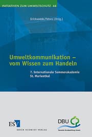 Cover von Umweltkommunikation - Vom Wissen zum Handeln