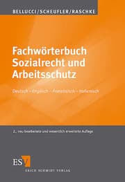 Cover von Fachwörterbuch Sozialrecht und Arbeitsschutz - - Deutsch - Englisch - Französisch - Italienisch