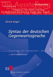 Cover von Syntax der deutschen Gegenwartssprache