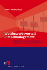 Cover von Wettbewerbsvorteil Risikomanagement