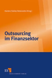 Cover von Outsourcing im Finanzsektor