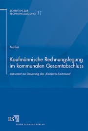 Cover von Kaufmännische Rechnungslegung im kommunalen Gesamtabschluss