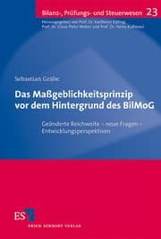 Cover von Das Maßgeblichkeitsprinzip vor dem Hintergrund des BilMoG