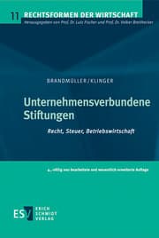 Cover von Unternehmensverbundene Stiftungen