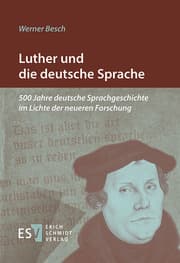 Cover von Luther und die deutsche Sprache