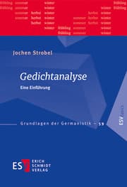 Cover von Gedichtanalyse