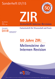 Cover von 50 Jahre ZIR: Meilensteine der Internen Revision