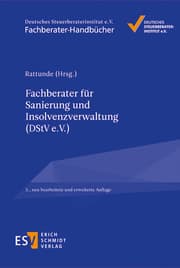 Cover von Fachberater für Sanierung und Insolvenzverwaltung (DStV e.V.)