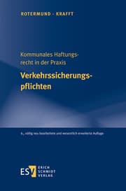 Cover von Kommunales Haftungsrecht in der Praxis - - Verkehrssicherungspflichten
