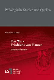 Cover von Das Werk Friedrichs von Hausen
