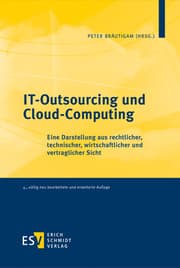 Cover von IT-Outsourcing und Cloud-Computing