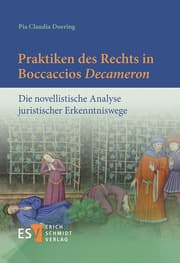 Cover von Praktiken des Rechts in Boccaccios 'Decameron'