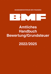 Cover von Amtliches Handbuch Bewertung/Grundsteuer 2022/2025