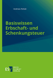 Cover von Basiswissen Erbschaft- und Schenkungsteuer
