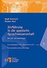 Cover von Einführung in die spanische Sprachwissenschaft